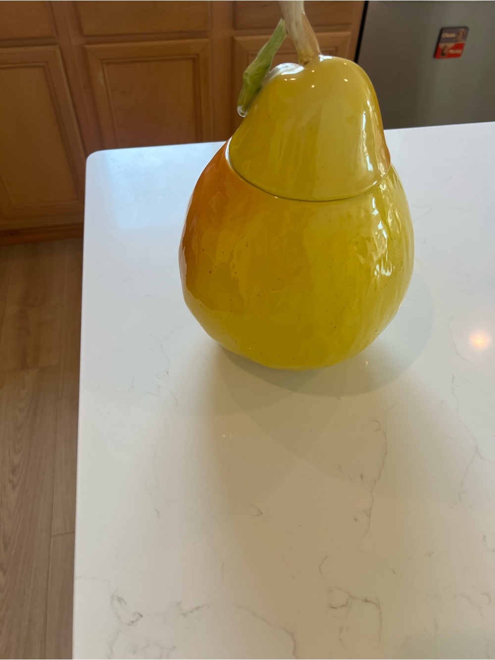 Anthropologie Holly & Pear Cookie Jar - Picture 7 of 9